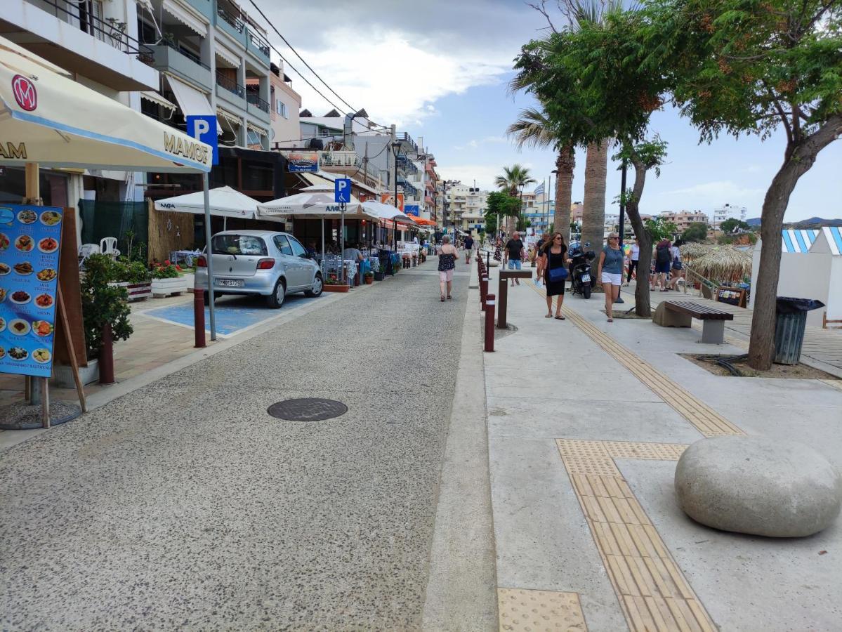 Steps From The Beach Aprt Chania  Bagian luar foto