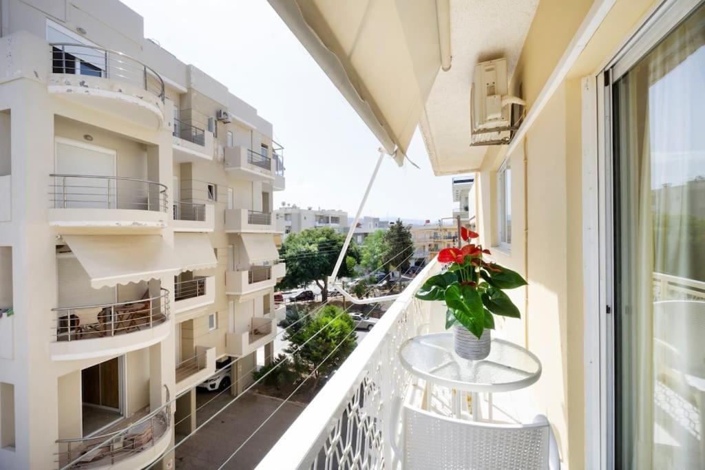 Steps From The Beach Aprt Chania  Bagian luar foto