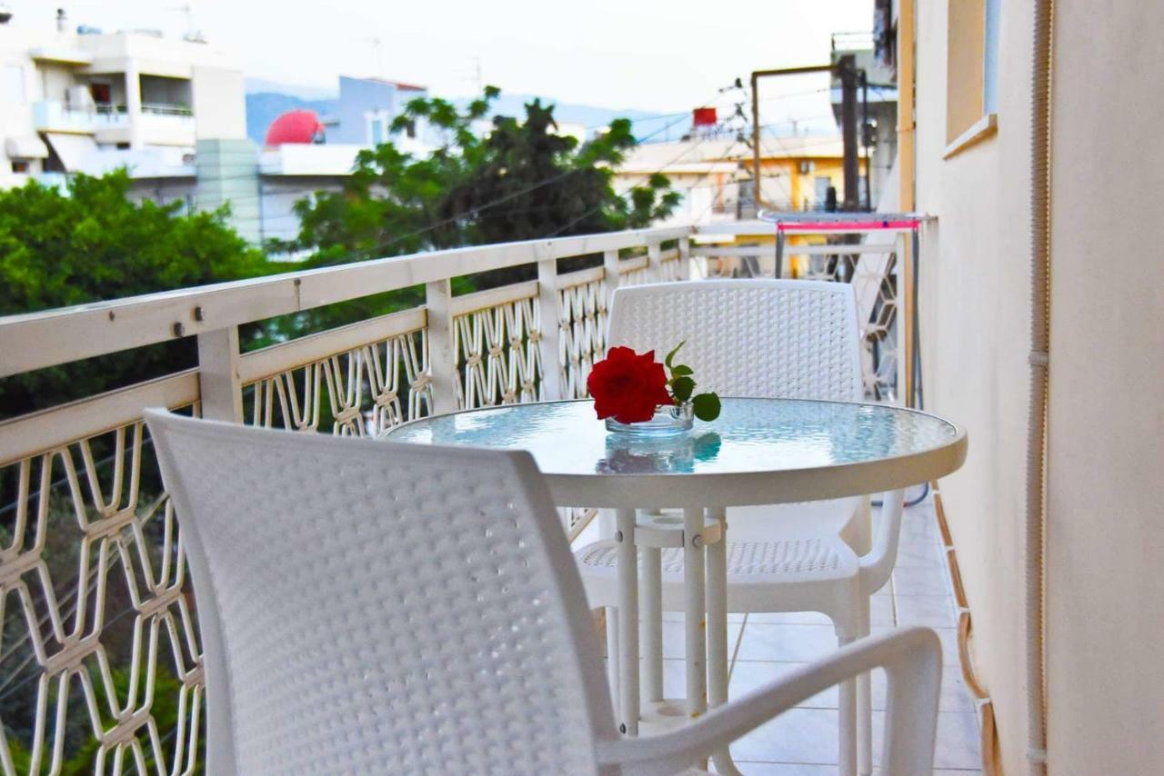 Steps From The Beach Aprt Chania  Bagian luar foto